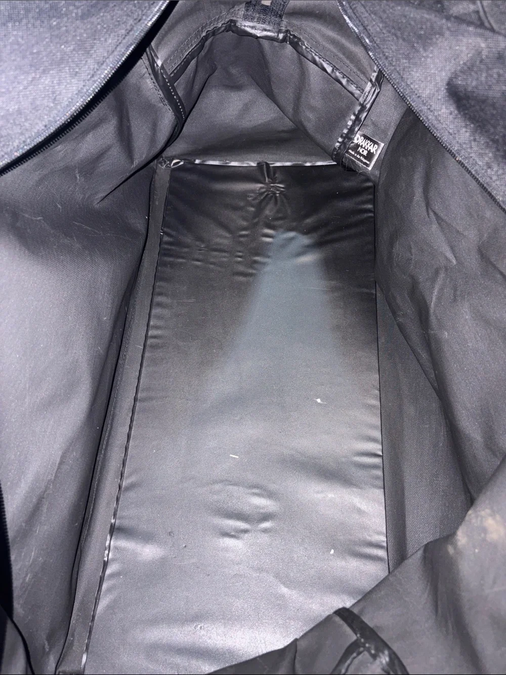 Vintage 90s DRAKKAR noir duffle bag